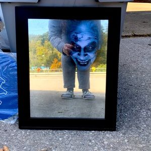 Halloween creepy mirror